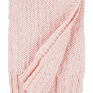 Cobertor bebê de tricot trabalhado Rosa | Carter's